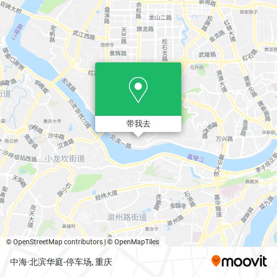 中海·北滨华庭-停车场地图