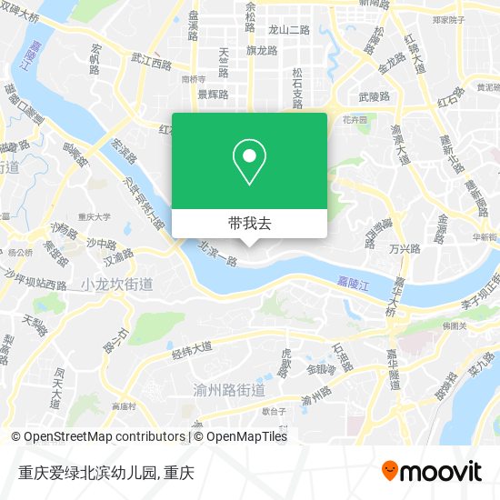 重庆爱绿北滨幼儿园地图