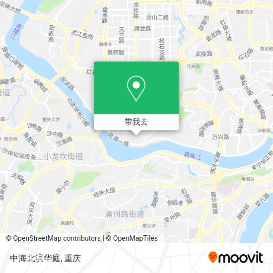 中海北滨华庭地图
