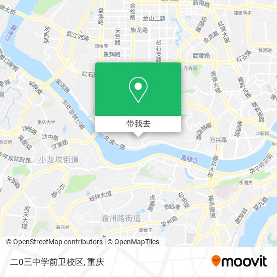 二0三中学前卫校区地图
