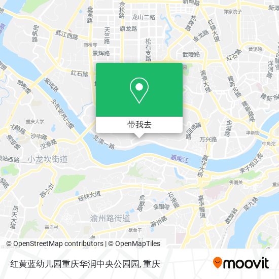 红黄蓝幼儿园重庆华润中央公园园地图
