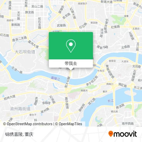 锦绣嘉陵地图