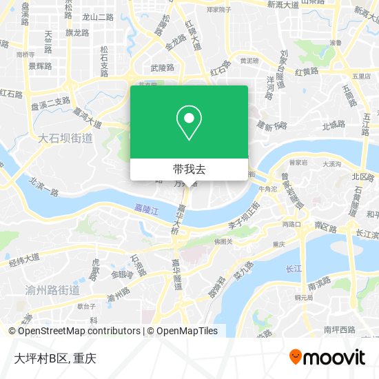 大坪村B区地图
