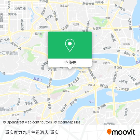 重庆魔力九月主题酒店地图