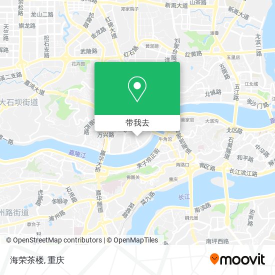 海荣茶楼地图