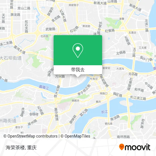 海荣茶楼地图