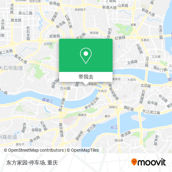东方家园-停车场地图