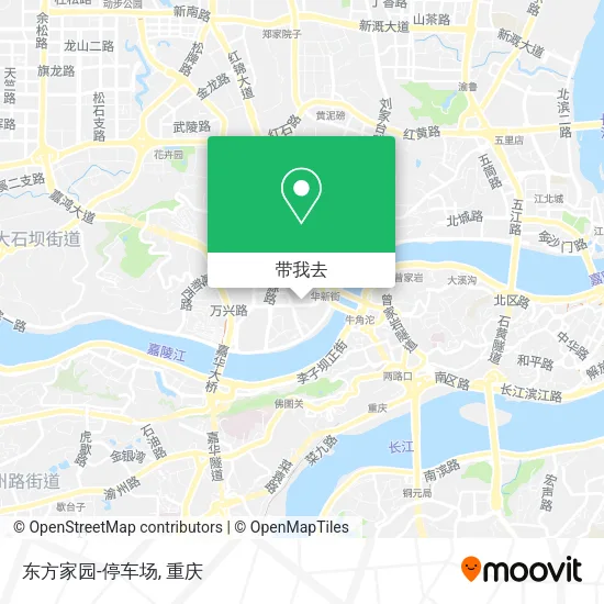 东方家园-停车场地图