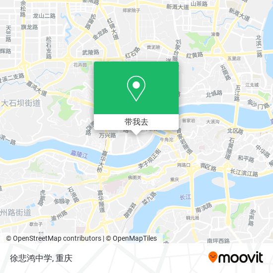 徐悲鸿中学地图