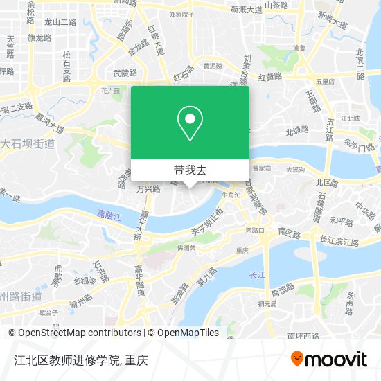 江北区教师进修学院地图
