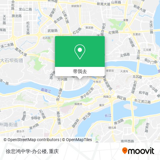 徐悲鸿中学-办公楼地图