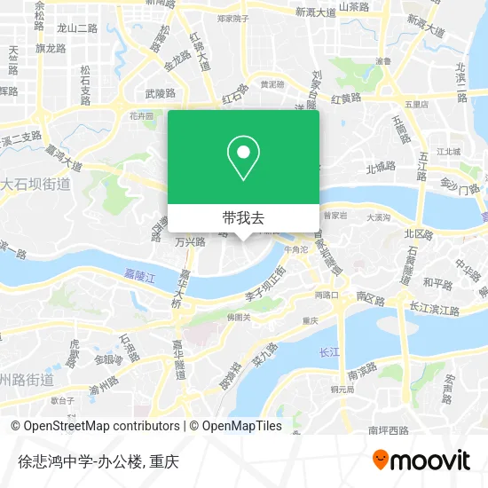 徐悲鸿中学-办公楼地图