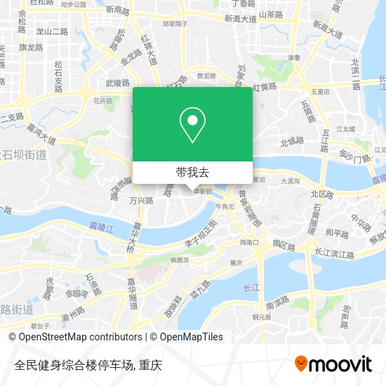全民健身综合楼停车场地图