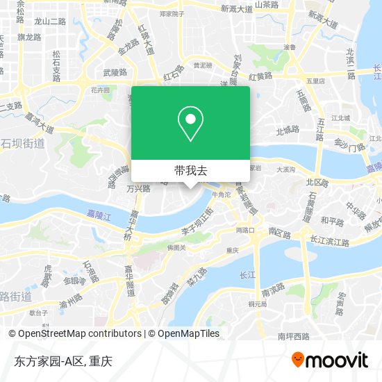 东方家园-A区地图