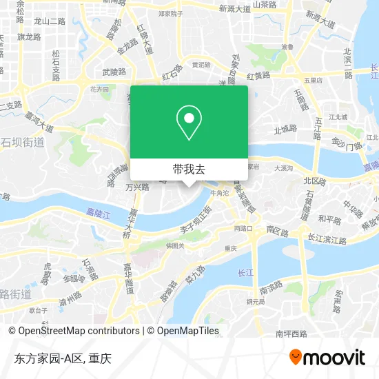 东方家园-A区地图