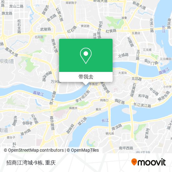 招商江湾城-9栋地图