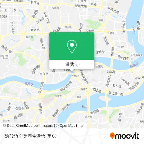 逸骏汽车美容生活馆地图