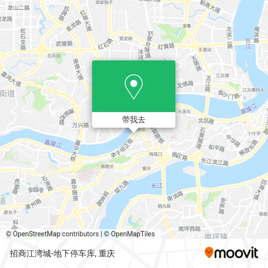 招商江湾城-地下停车库地图