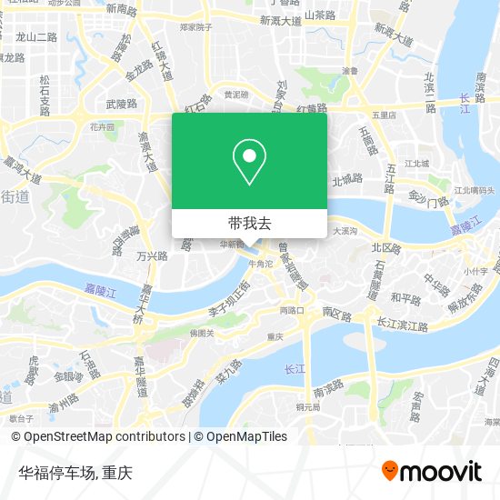 华福停车场地图