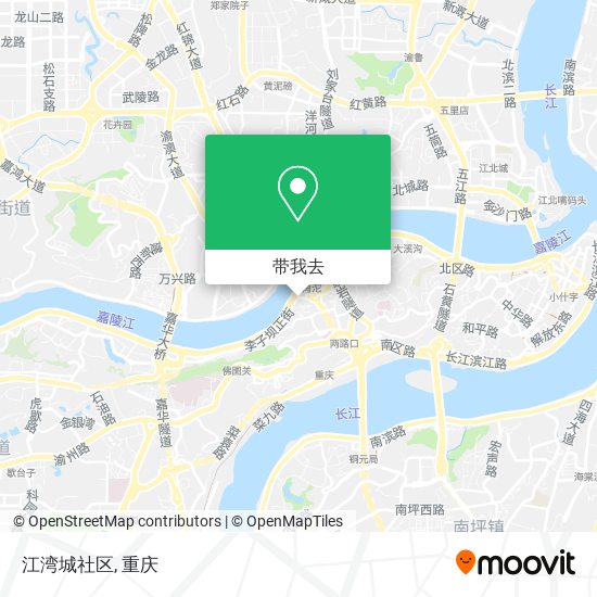 江湾城社区地图
