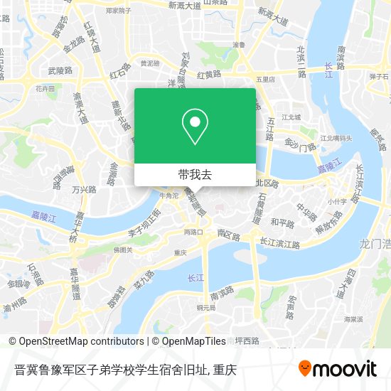 晋冀鲁豫军区子弟学校学生宿舍旧址地图