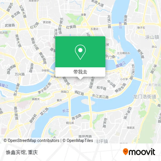焕鑫宾馆地图