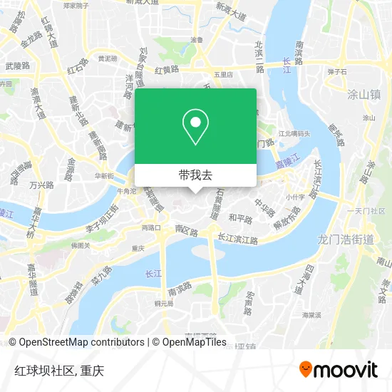 红球坝社区地图