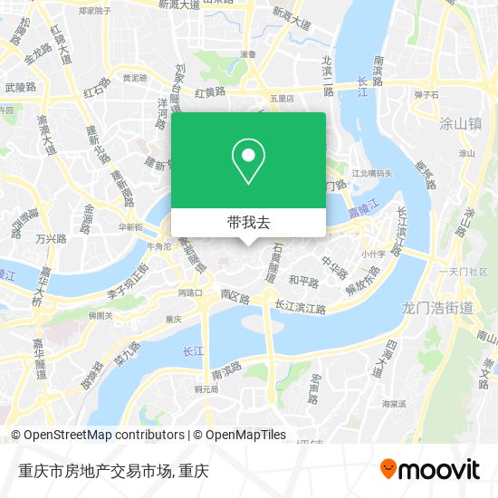 重庆市房地产交易市场地图