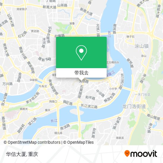 华信大厦地图