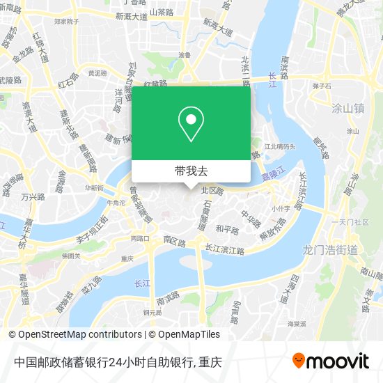 中国邮政储蓄银行24小时自助银行地图