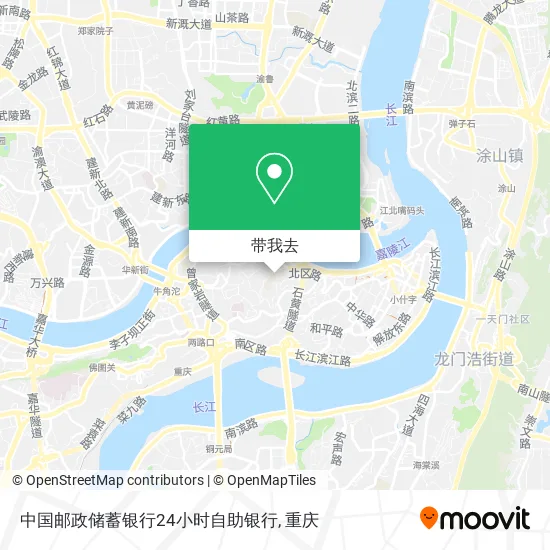 中国邮政储蓄银行24小时自助银行地图