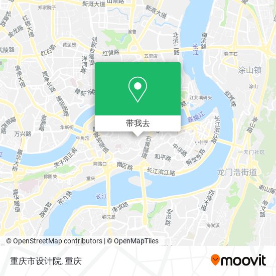 重庆市设计院地图