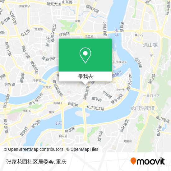 张家花园社区居委会地图