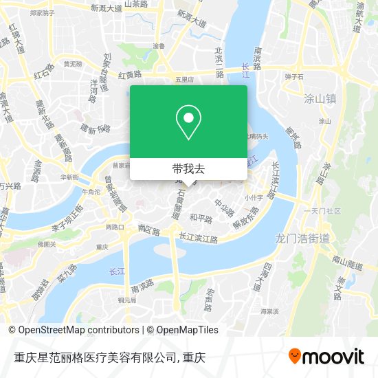 重庆星范丽格医疗美容有限公司地图
