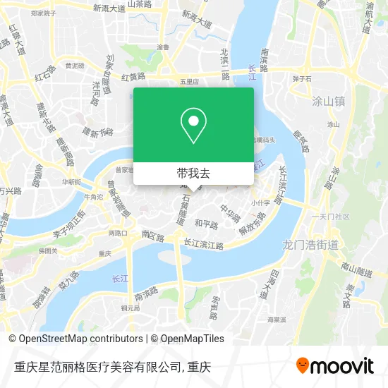 重庆星范丽格医疗美容有限公司地图