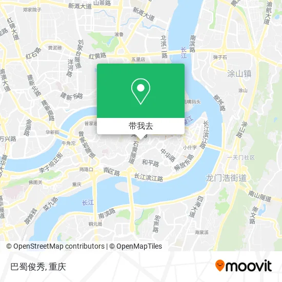 巴蜀俊秀地图