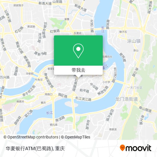 华夏银行ATM(巴蜀路)地图