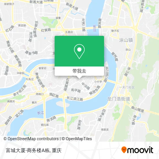 富城大厦-商务楼A栋地图