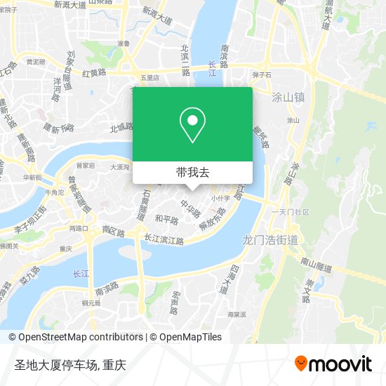 圣地大厦停车场地图