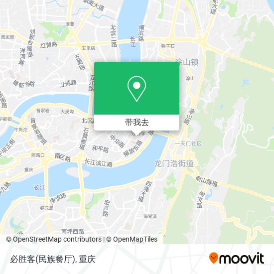 必胜客(民族餐厅)地图