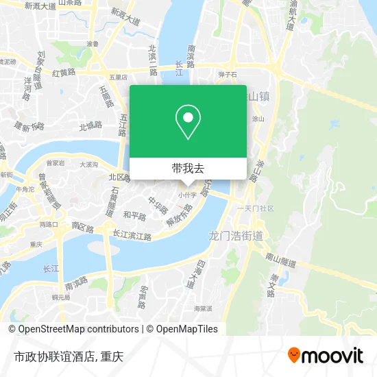 市政协联谊酒店地图