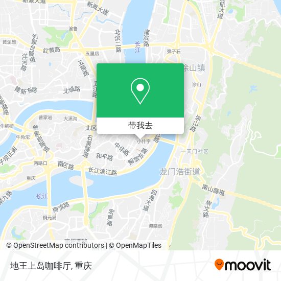 地王上岛咖啡厅地图