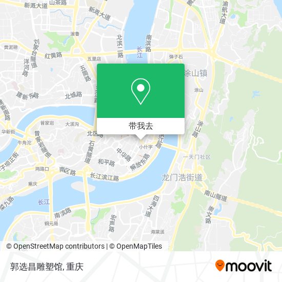郭选昌雕塑馆地图