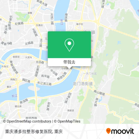 重庆潘多拉整形修复医院地图