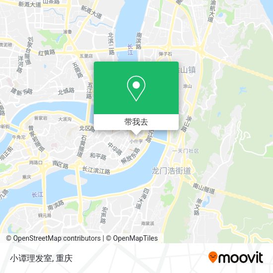 小谭理发室地图