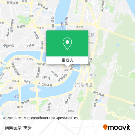 南国丽景地图