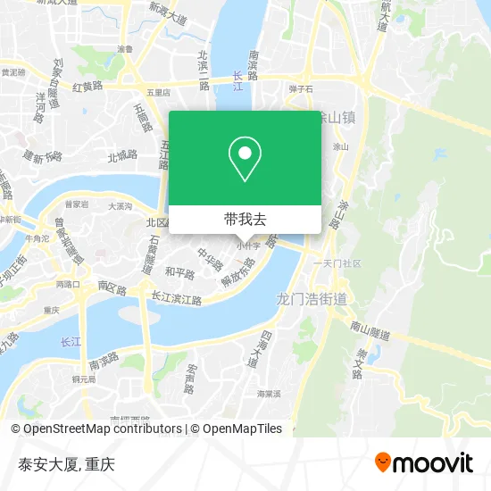 泰安大厦地图