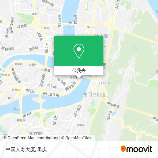 中国人寿大厦地图