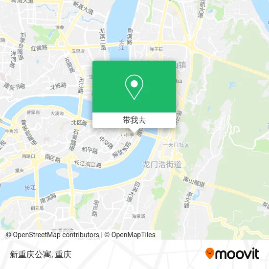 新重庆公寓地图