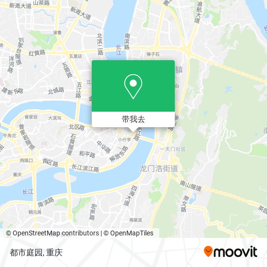 都市庭园地图
